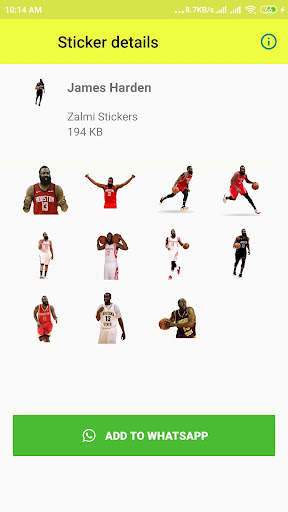 WAStickerApps - Basketball Sticker for WhatsApp screenshot 4