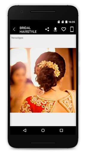 Bridal Hairstyle Gallery Hairstyle Designs screenshot 6