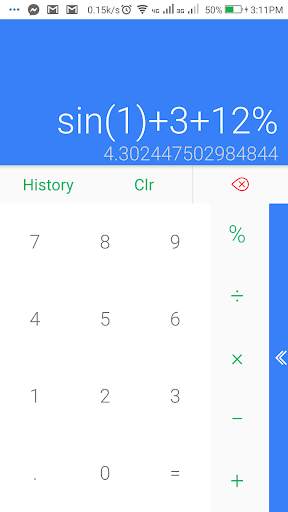 Calculator screenshot 1