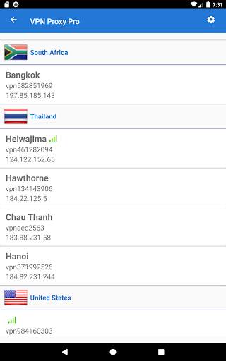 VPN Proxy Pro - Free VPN Proxy Server screenshot 5