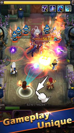 Hyper Heroes: Marble-Like RPG screenshot 1