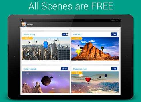 Hot Air Balloon Live Wallpaper screenshot 9