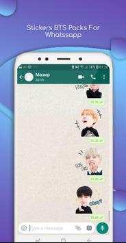 Sticker BTS for WhatsApp screenshot 1