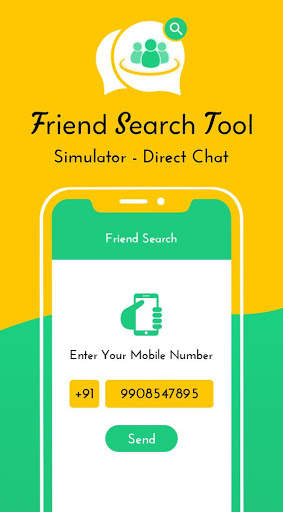 Friend Search Tool Simulator Direct Chat screenshot 3