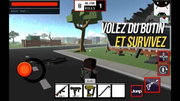 Battle Royal legend Craft : FortNight screenshot 2