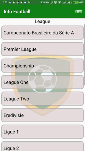 Info Football screenshot 1