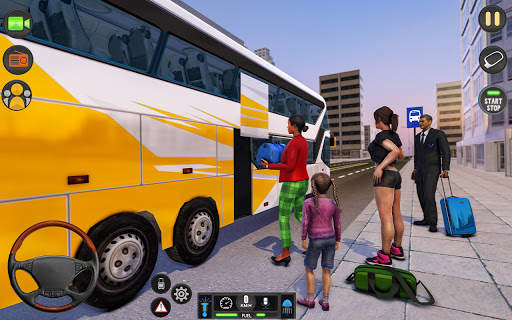 City Bus Driving Simulator: City Coach Bus Games screenshot 6