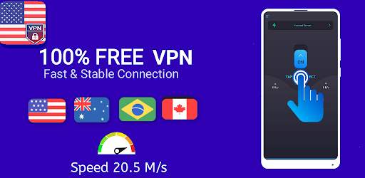 USA VPN - Free VPN Proxy Unblock Sites screenshot 1