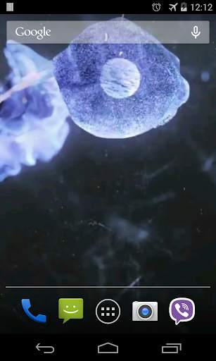 Colorful particles Video LWP screenshot 2