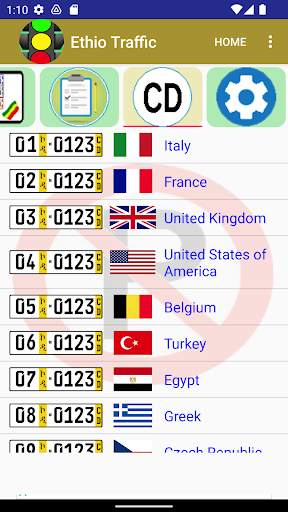 Ethiopian Traffic Symbols screenshot 7