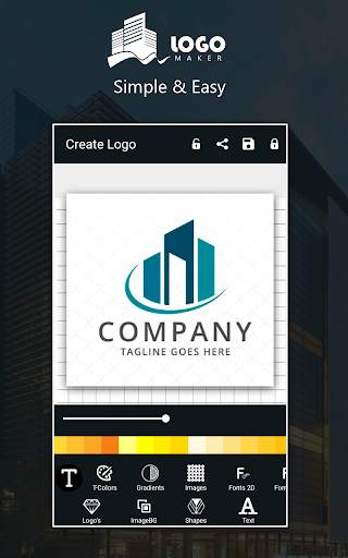 Logo Maker Free - Construction/Architecture Design screenshot 1