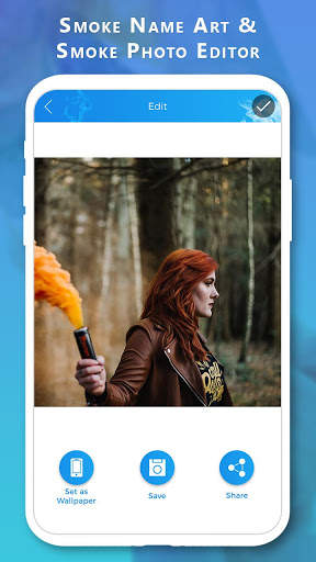 Smoke Name Art & Smoke Photo Editor screenshot 7