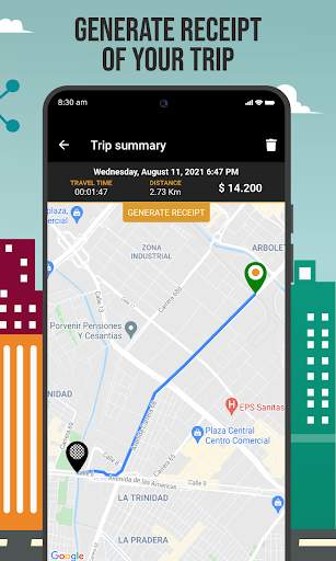 Taxi Fare GPS screenshot 8