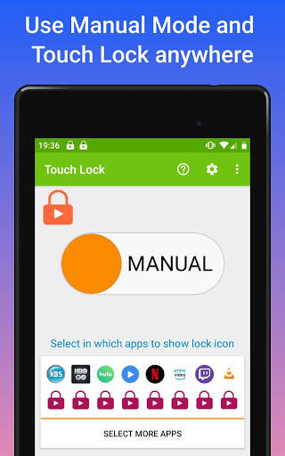 Touch Lock - Touch Screen Locker for Video Players screenshot 8