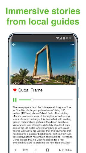 Dubai SmartGuide - Audio Guide & Offline Maps screenshot 4