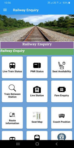 Train Enquiry - Live Train Status,PNR&Live Station screenshot 1