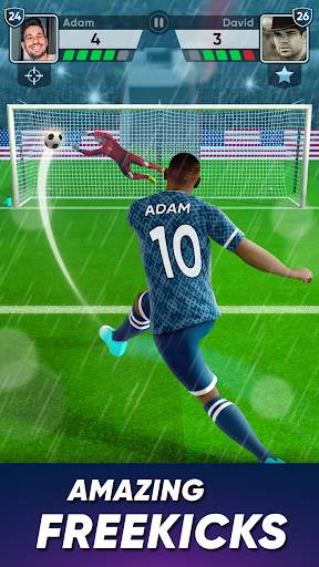 SOCCER Kicks - Stars Strike screenshot 2