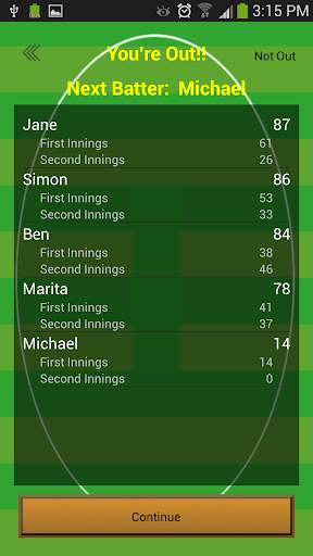 Cricket on the Go screenshot 4