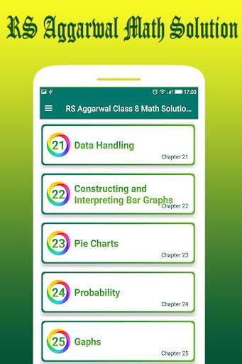 RS Aggarwal Class 8 Math Solution offline screenshot 3