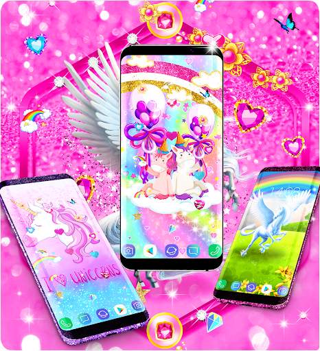 Unicorn live wallpapers screenshot 2