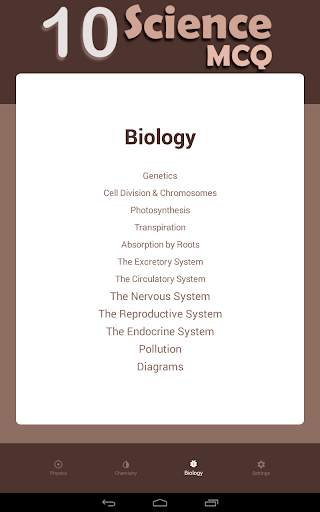 ICSE MCQ - Class 10th(Science) screenshot 11