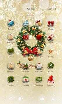 Snowflake Dynamic V Launcher Theme screenshot 3