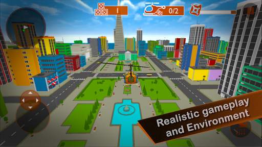 Helicopter City Simulation 3D: Transport & Rescue screenshot 5
