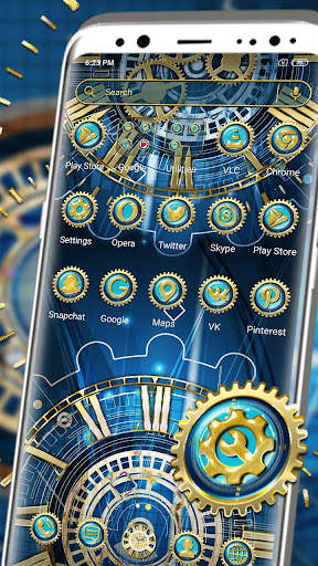 Time Machine Launcher Theme screenshot 1