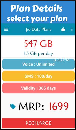 App for Recharge जियो app screenshot 2