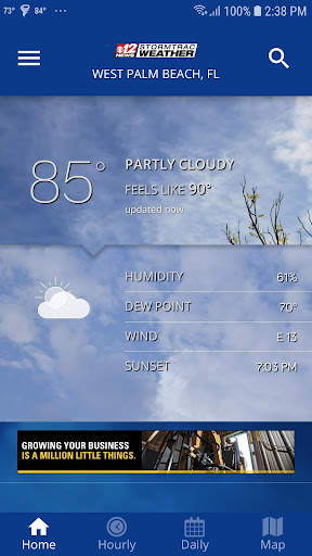 CBS12 News StormTrac Weather screenshot 1