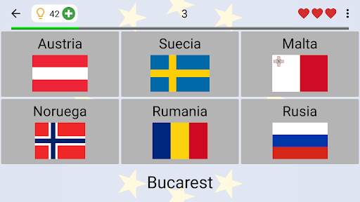 Países de Europa: Los mapas, banderas y capitales screenshot 6
