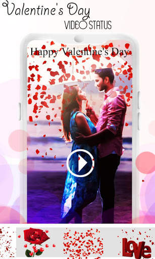 Valentine day Video Status Maker- image to video screenshot 4