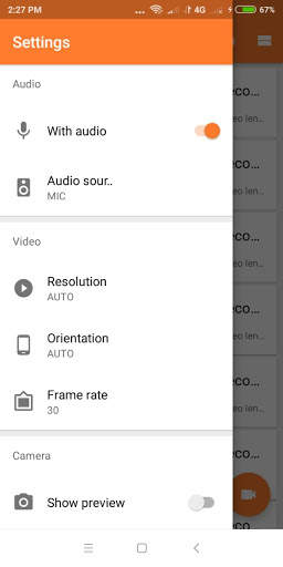 Video Call Recorder 2019 screenshot 1
