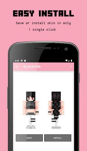Skin Blackpink for Minecraft screenshot 2