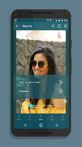 ShotOn - Auto Add ShotOn photo screenshot 3