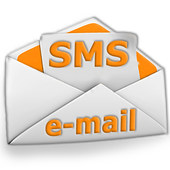 SMS to e-mail icon