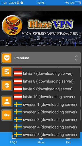 cyberblazeVPN V2 screenshot 4