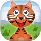 Talk with cat icon