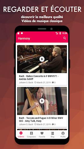 Harmony - Vidéoclips Classiques screenshot 1