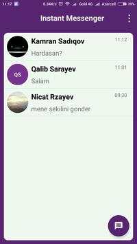 Azercell Messenger screenshot 2