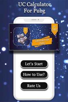 UC Calculator for PUBG 1 تصوير الشاشة