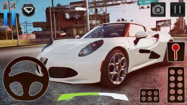 Car Driving Simulator Alfa Romeo screenshot 1