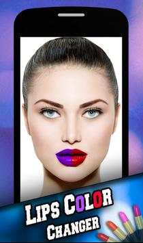 Lips Color Changer 6 تصوير الشاشة