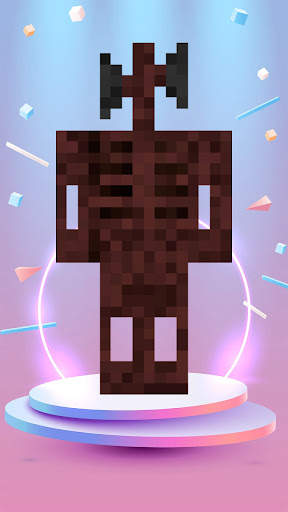 Siren Head Skin for Minecraft screenshot 1