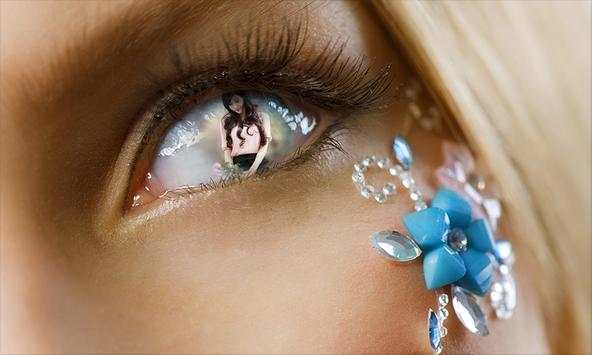 Eye Photo Frames, Girl's Eye Lens Photo Editor screenshot 4