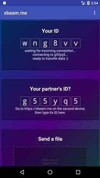 Transfer to PC: easy, fast, wireless - via browser screenshot 2