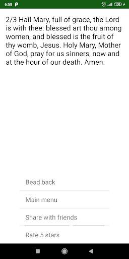 The Holy Rosary English Audio Text Offline screenshot 7