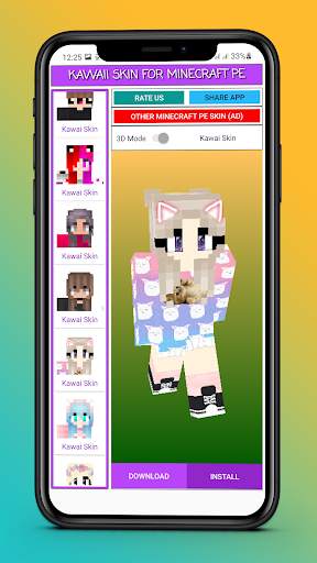 Kawaii Skin for Minecraft PE screenshot 5
