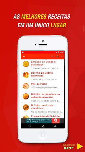 Receita de Salgadinhos screenshot 1