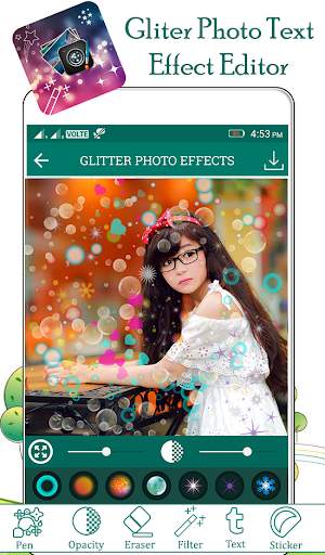 Glitter Photo Text Effect screenshot 4